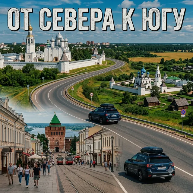 GazLodya — ОТ СЕВЕРА К ЮГУ — обложка релиза