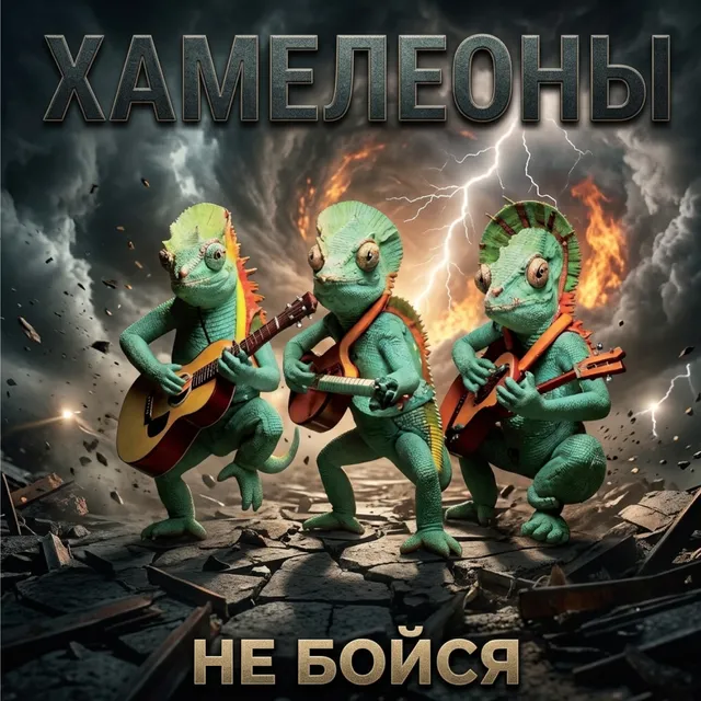 Хамелеоны — Не бойся — обложка релиза