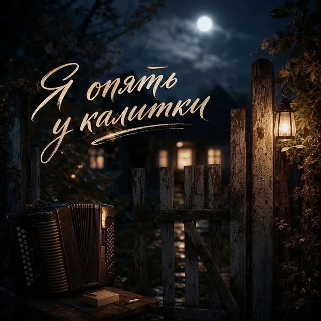 Воронцова Оксана — Я опять у калитки — обложка релиза