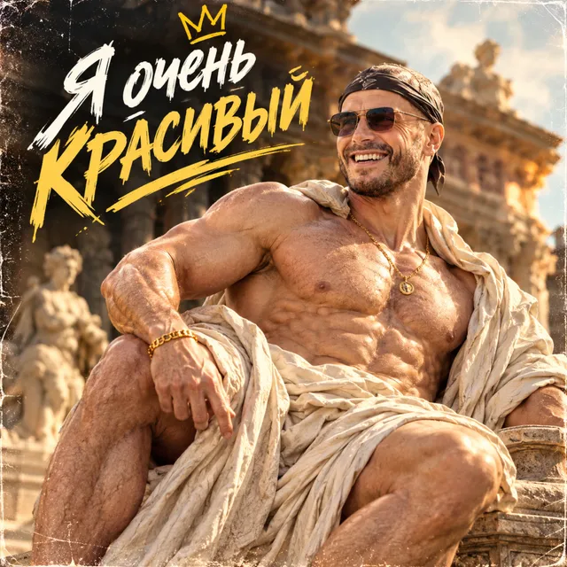 Рома Дождь — Я Очень Красивый — обложка релиза