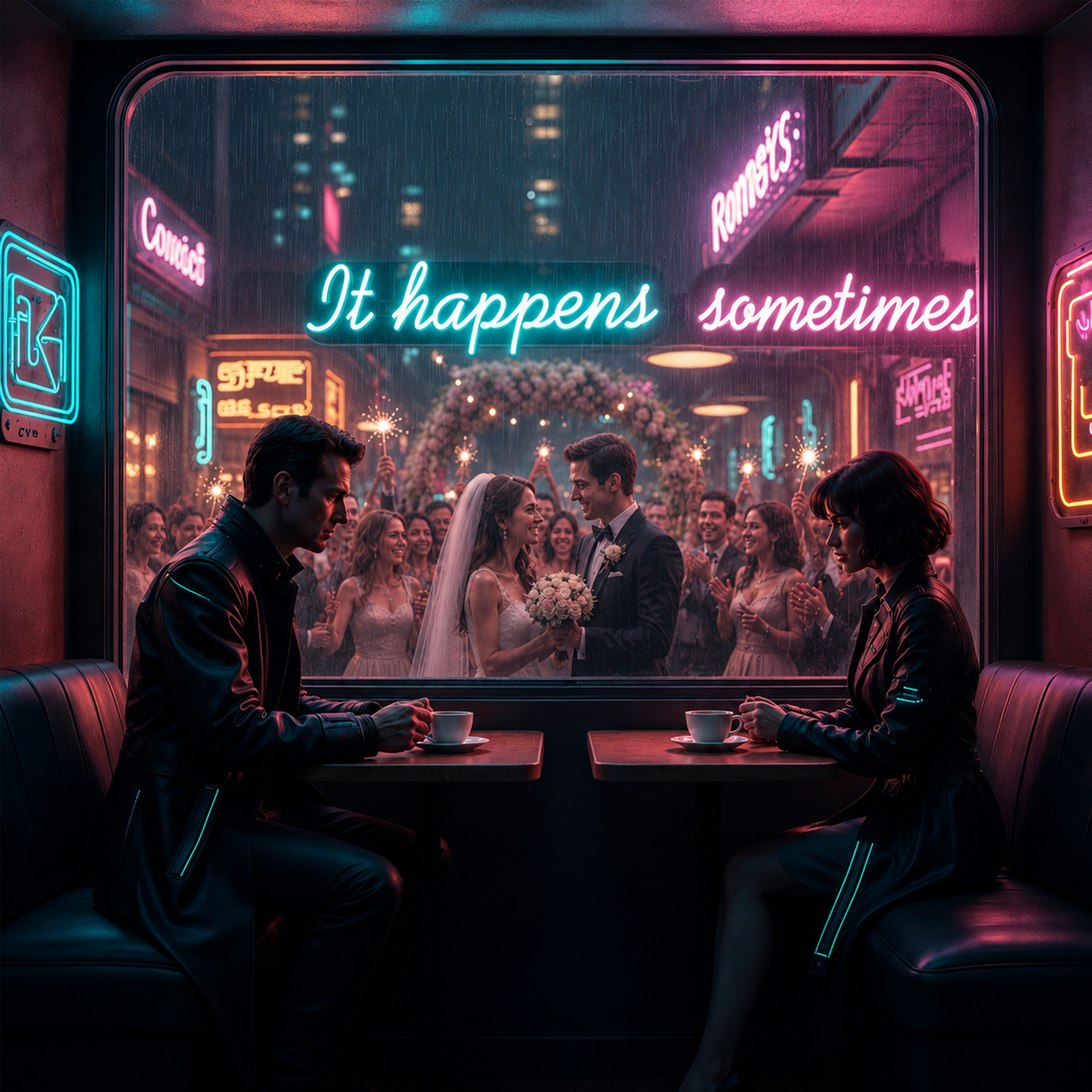 It happens sometimes — обложка
