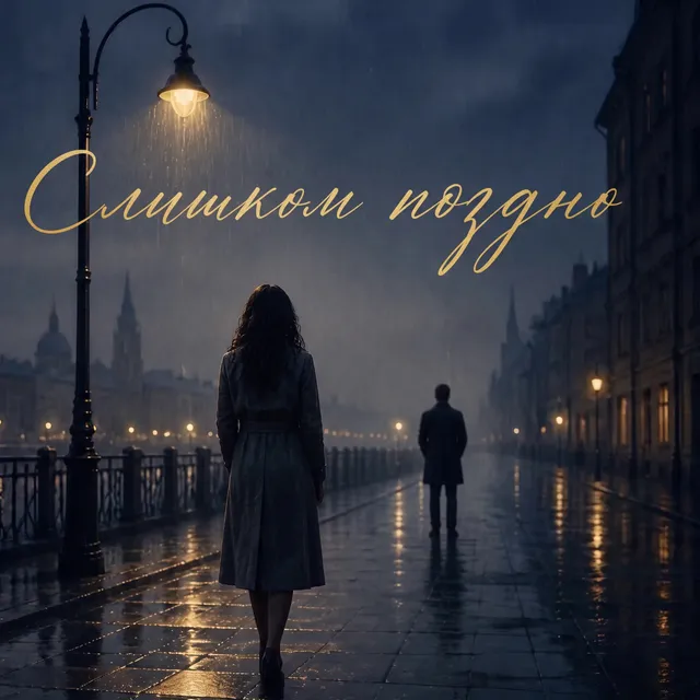 Yunus Gaisuev — Слишком поздно — обложка релиза