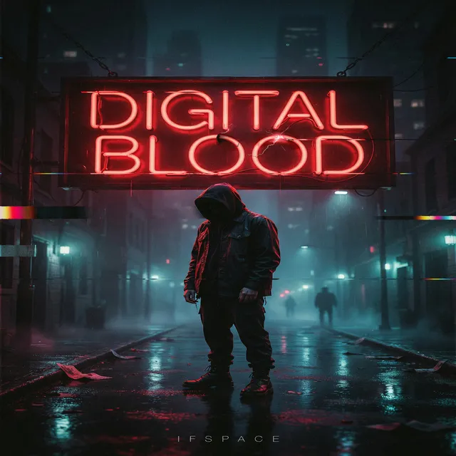 IFSPACE — DIGITAL BLOOD — обложка релиза