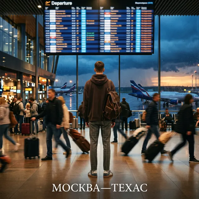 Kamadere — Москва-Техас — обложка релиза