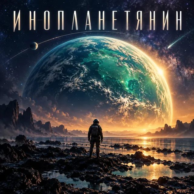 Космонавт — Инопланетянин — обложка релиза