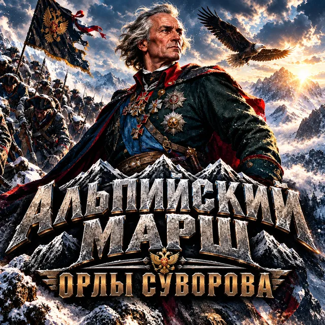 Вершина духа — Альпийский марш (Орлы Суворова) — обложка релиза