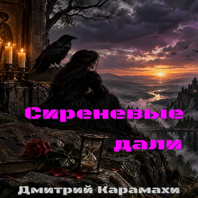 Дмитрий Карамахи — Сиреневые дали — обложка релиза