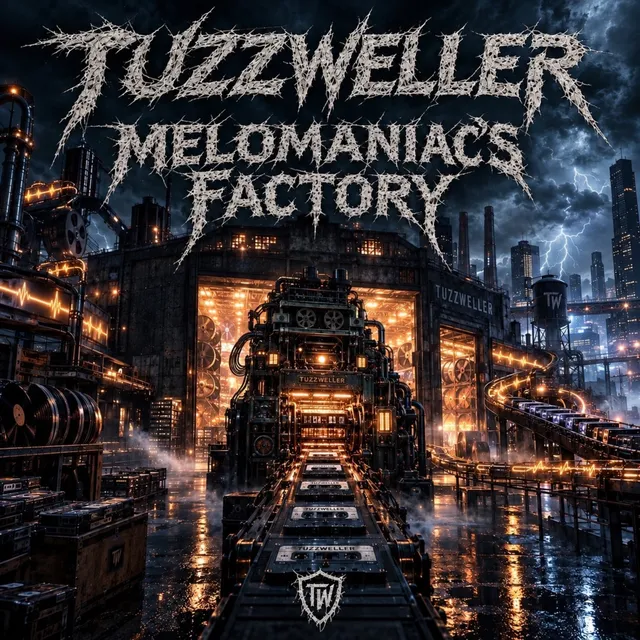 Tuzzweller — Melomaniac's Factory — обложка релиза