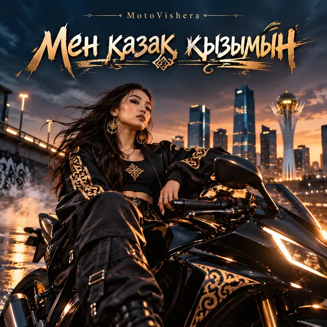 MotoVishera — Мен қазақ қызымын — обложка релиза