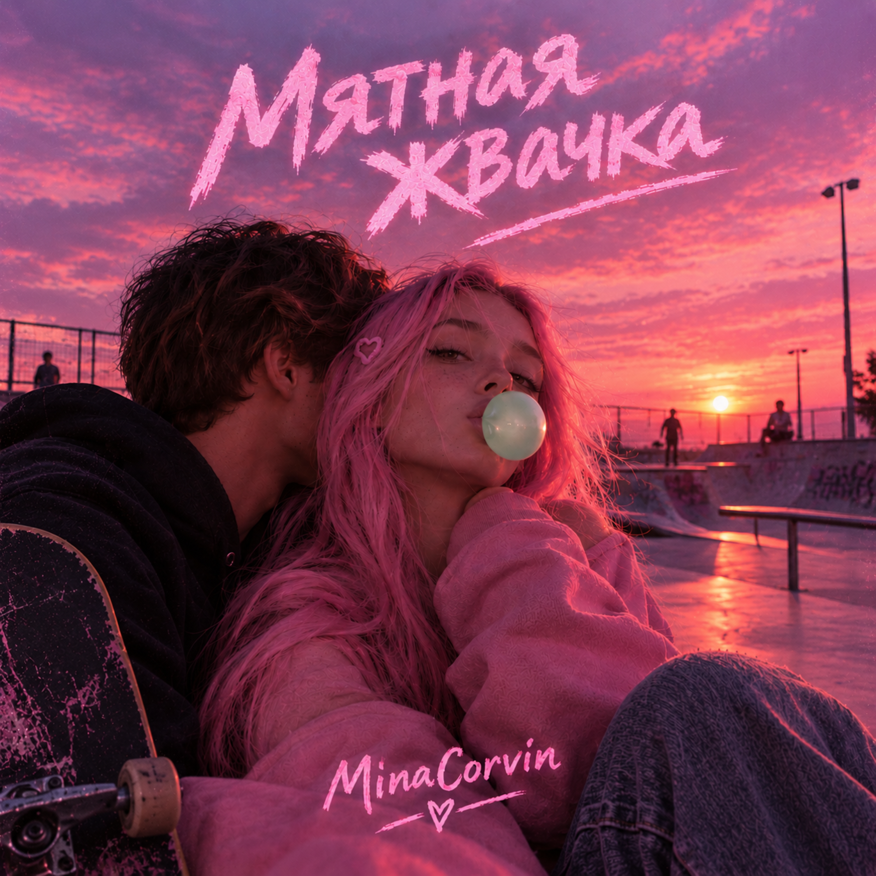 Мятная жвачка — обложка
