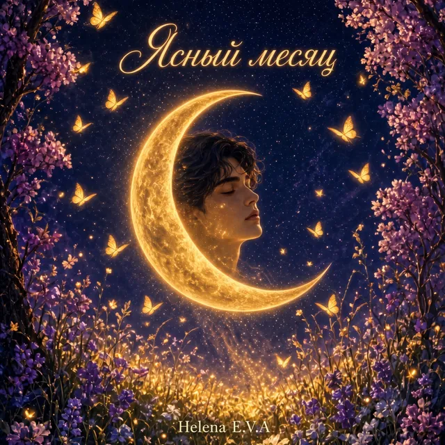 Helena E.V.A — Ясный месяц — обложка релиза