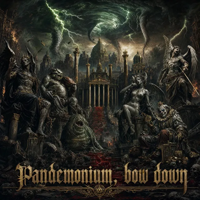 Levi Envy — Pandemonium, bow down — обложка релиза