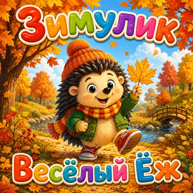 Зимулик — Весёлый Ёж — обложка релиза