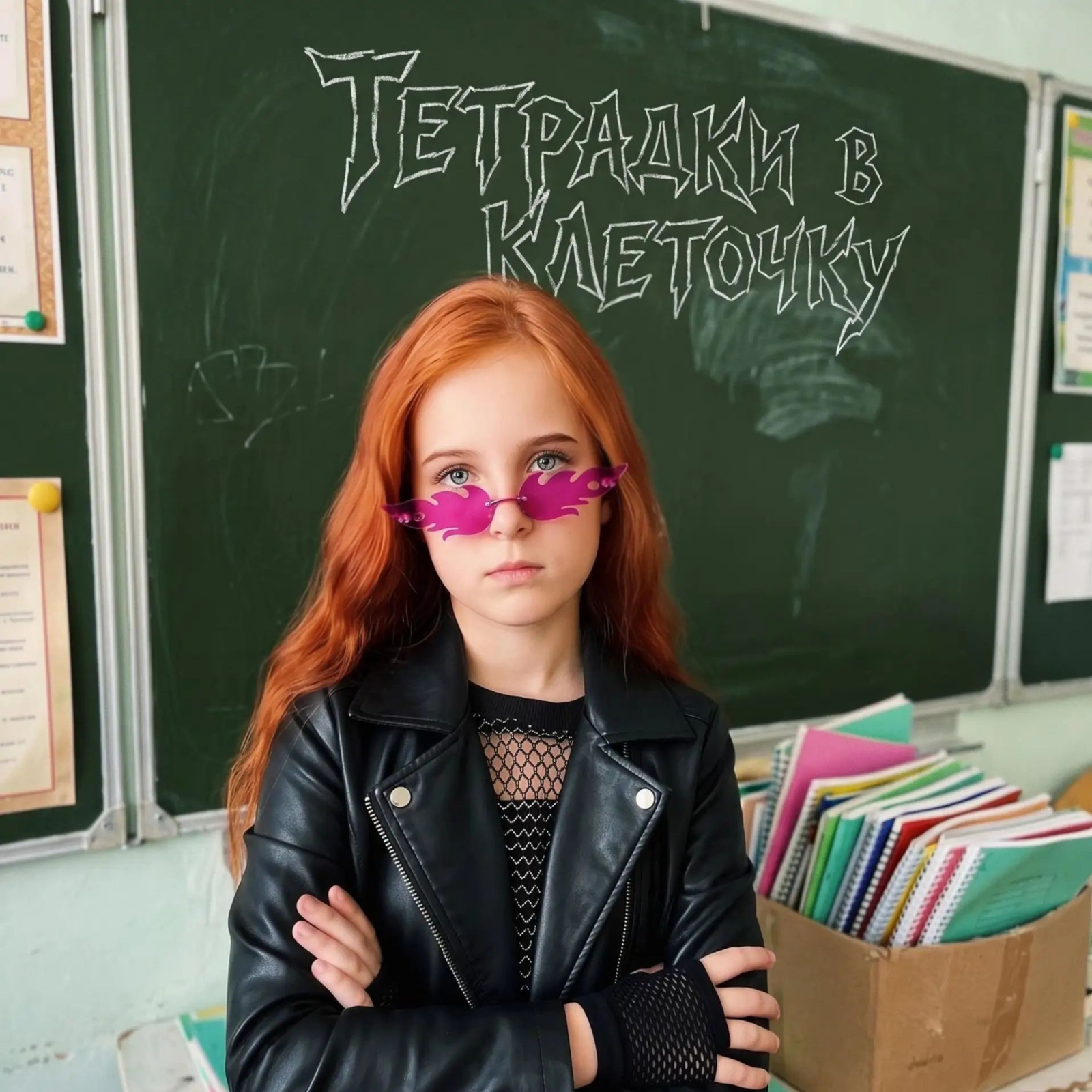 Тетрадки в Клеточку — обложка