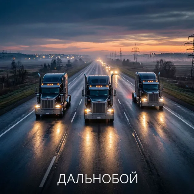 Воронцова Оксана — Дальнобой — обложка релиза