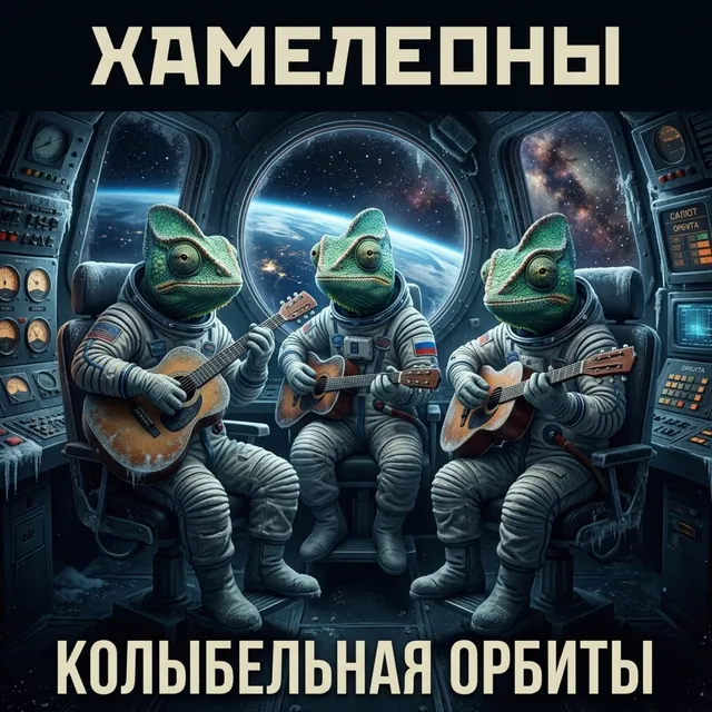 Хамелеоны — Колыбельная орбиты — обложка релиза