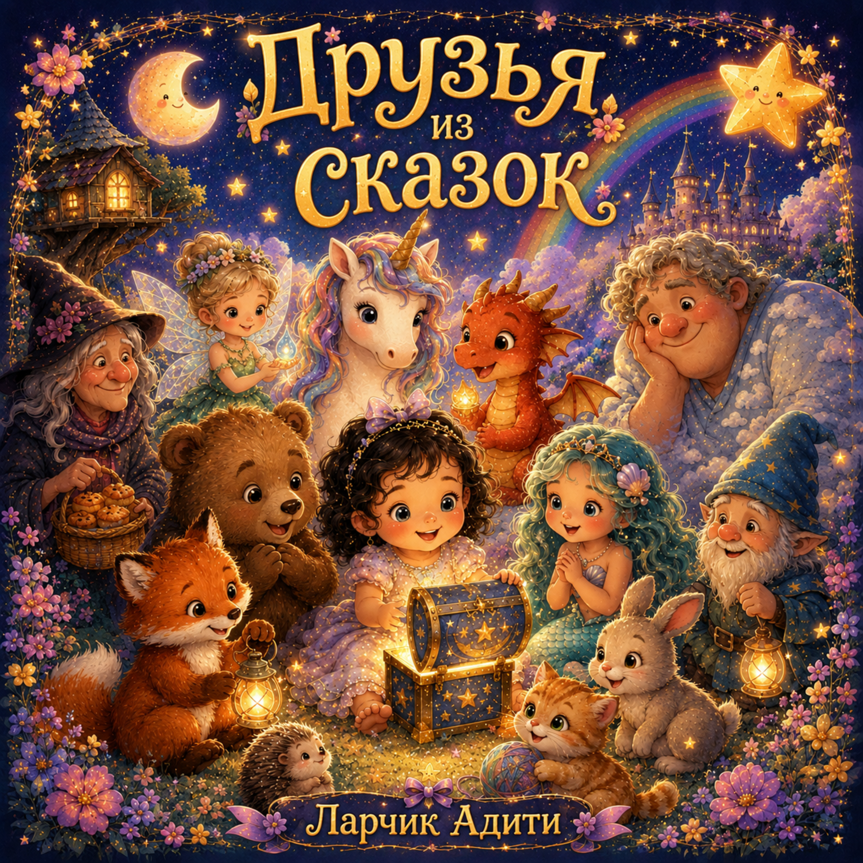 Друзья из сказок — обложка