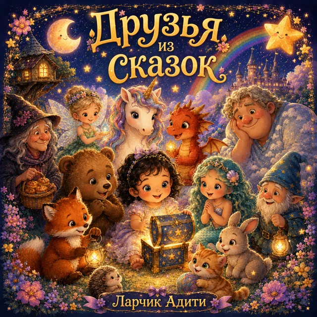 Ларчик Адити — Друзья из сказок — обложка релиза