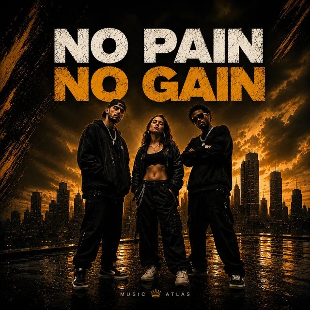 MUSIC ATLAS — No Pain, No Gain — обложка релиза