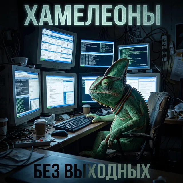 Хамелеоны — Без выходных — обложка релиза