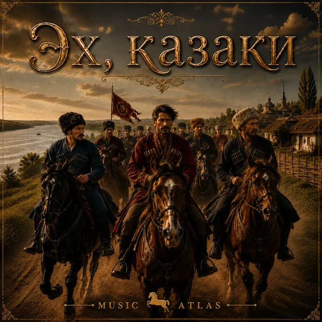 MUSIC ATLAS — Эх, казаки — обложка релиза