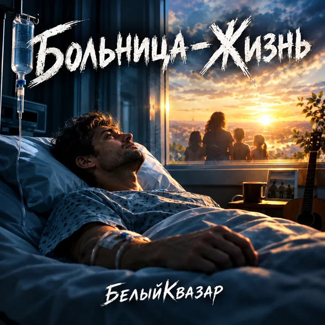 БелыйКвазар — Больница - Жизнь — обложка релиза