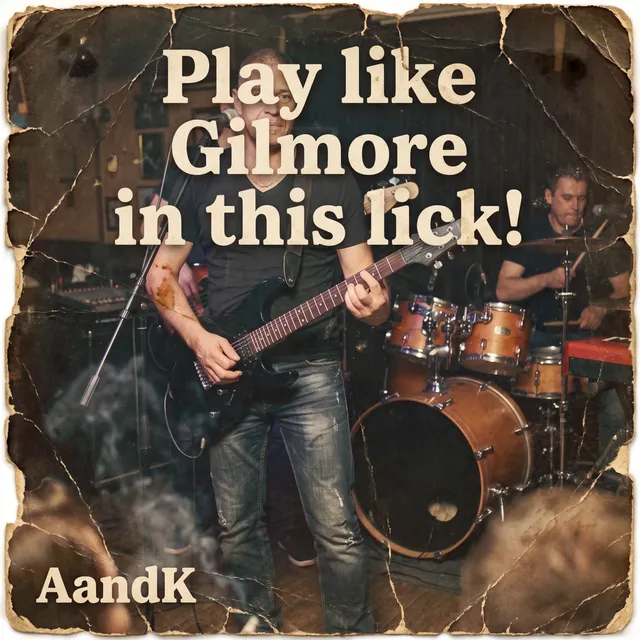 AandK — Play like Gilmore in this lick — обложка релиза