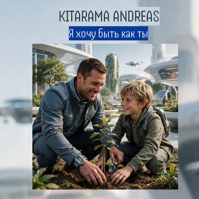 KITARAMA ANDREAS — Я хочу быть как ты — обложка релиза