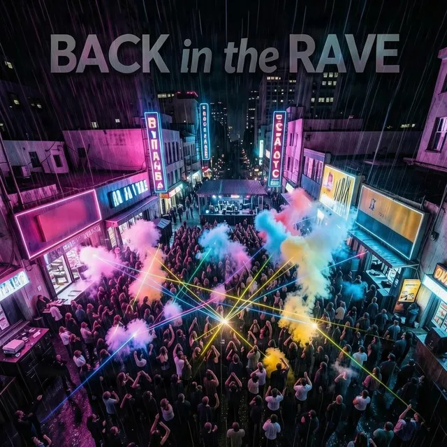 Aspecta — Back in the rave — обложка релиза