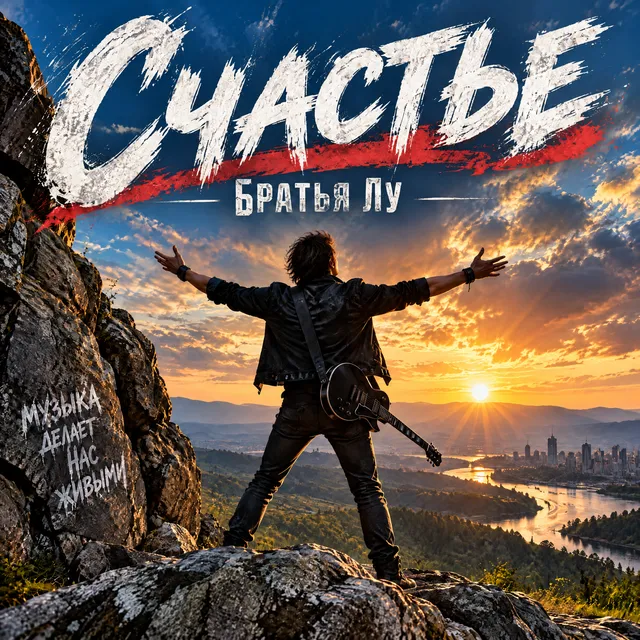 Братья Лу — Счастье — обложка релиза