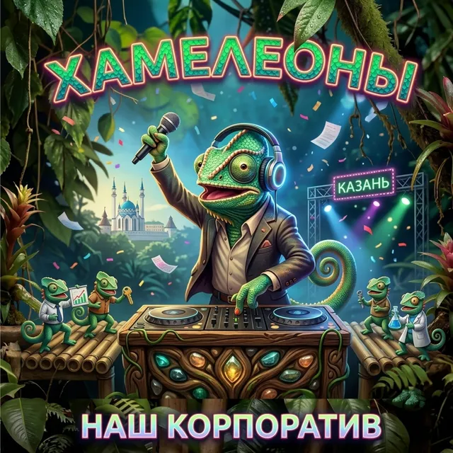 Хамелеоны — Наш Корпоратив — обложка релиза