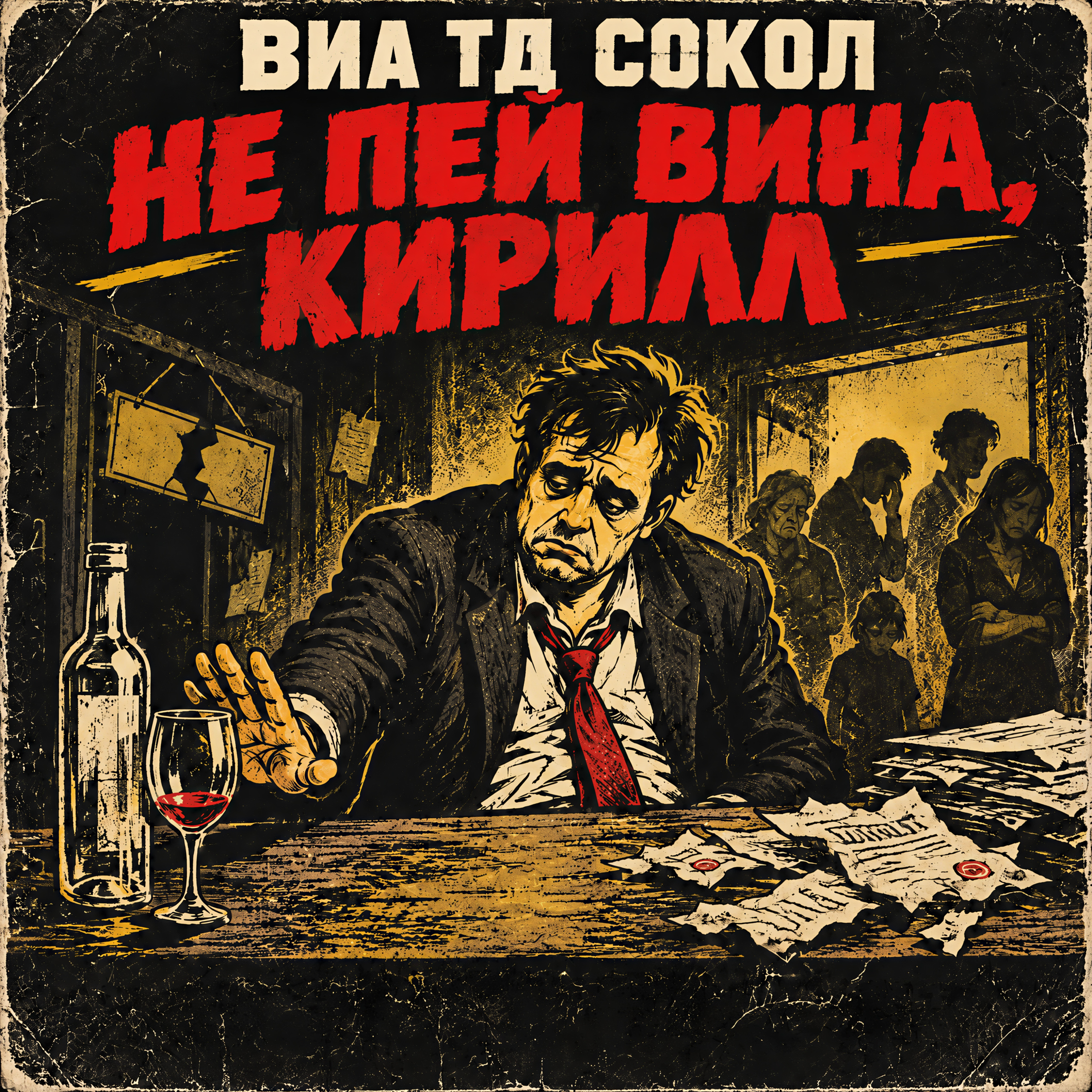 Не пей вина, Кирилл — обложка