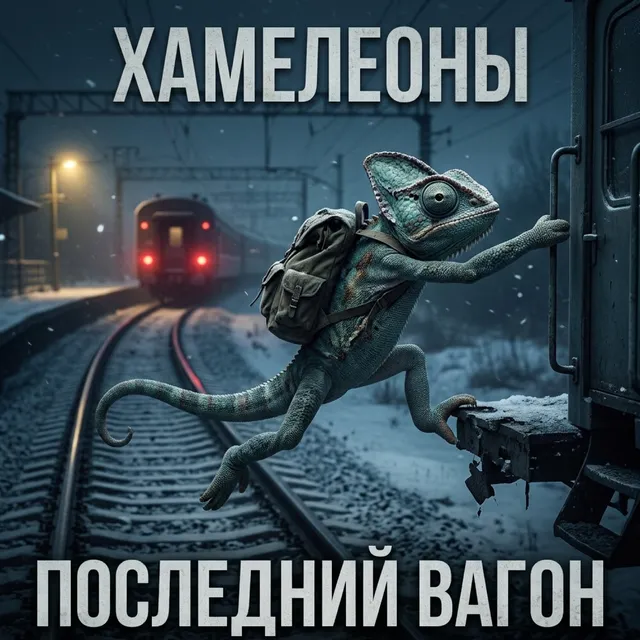 Хамелеоны — Последний вагон — обложка релиза