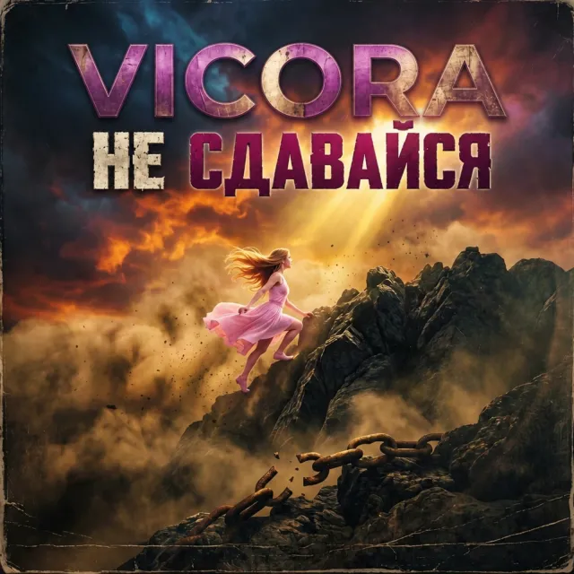 VICORA — Не сдавайся — обложка релиза