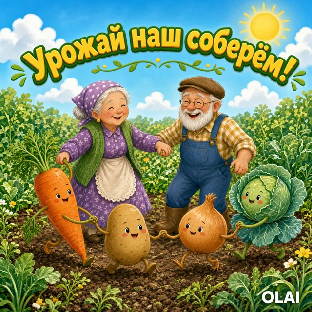 OLAI — Урожай наш соберём! — обложка релиза