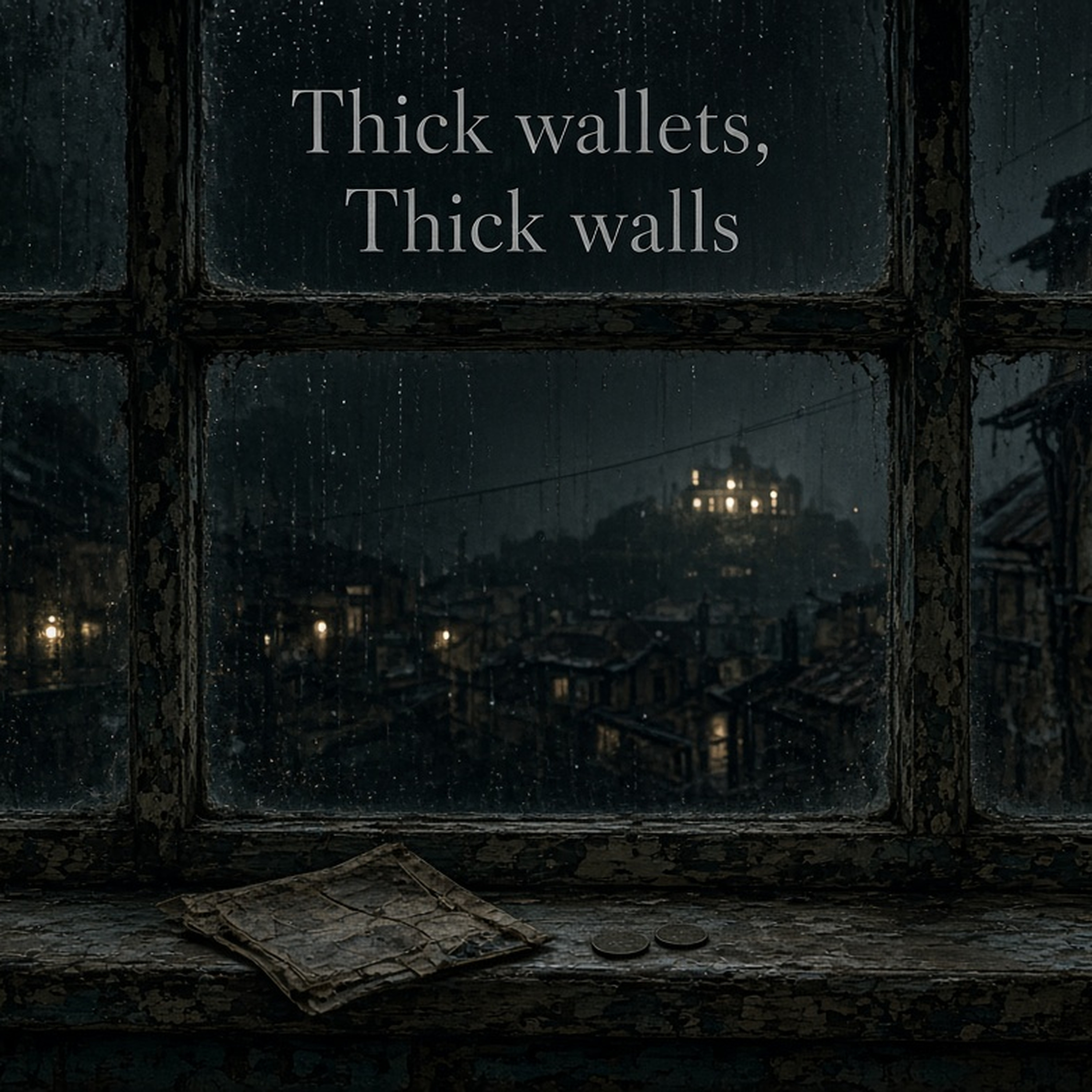Thick wallets, Thick walls — обложка