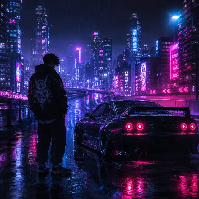 YØRUKAI — Neon Drift — обложка релиза