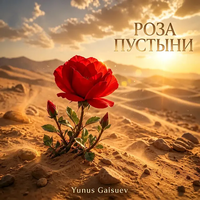 Yunus Gaisuev — Роза пустыни — обложка релиза
