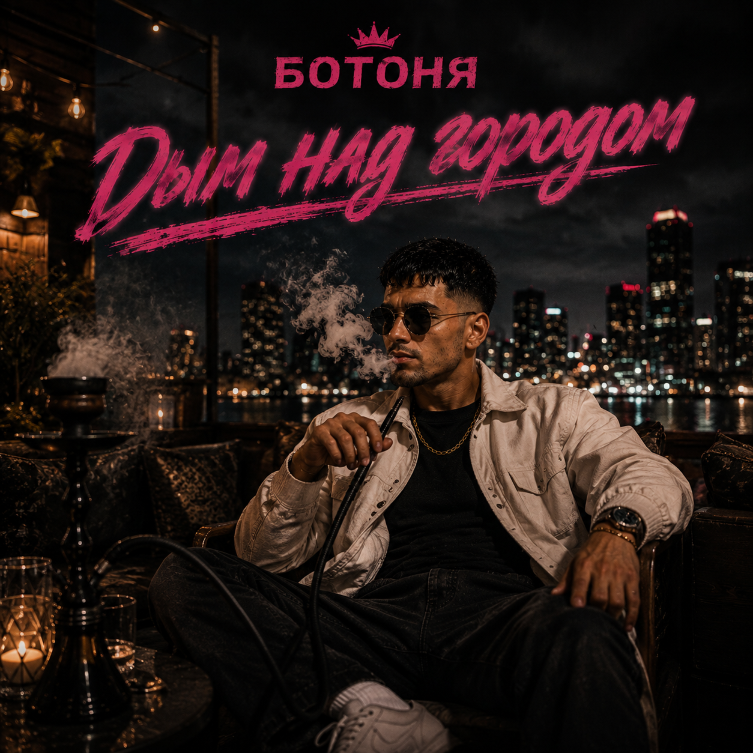 Дым над городом — обложка