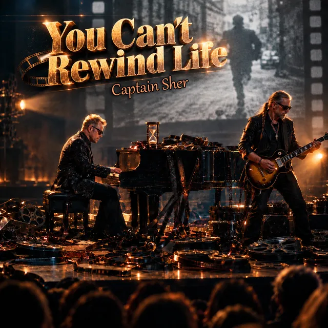 Captain Sher — You Can't Rewind Life — обложка релиза