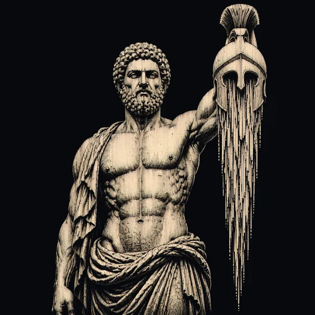 Bayron Brayzier — DARK STOA — обложка релиза