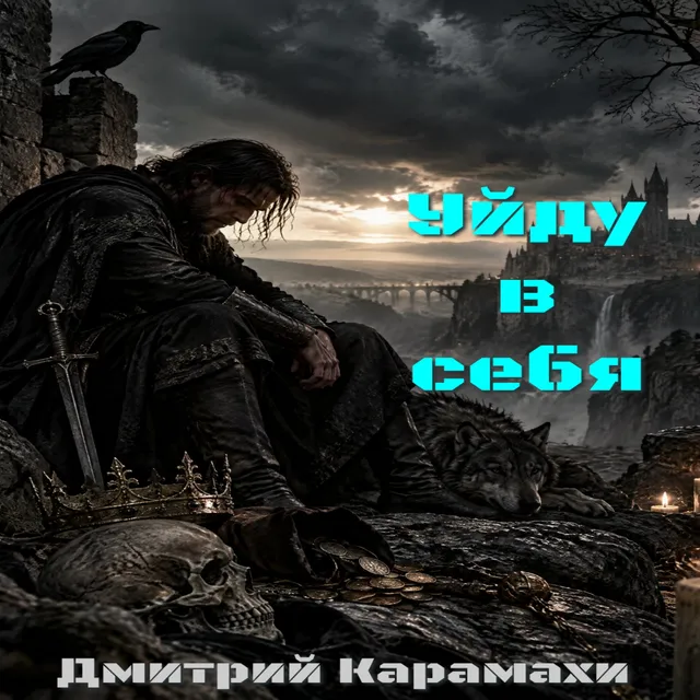 Дмитрий Карамахи — Уйду в себя — обложка релиза