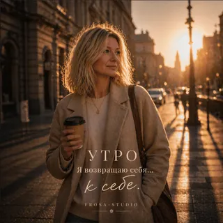 Обложка релиза «УТРО - я возвращаю себя к себе»