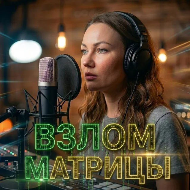 Виктория Соколова — Взлом Матрицы — обложка релиза