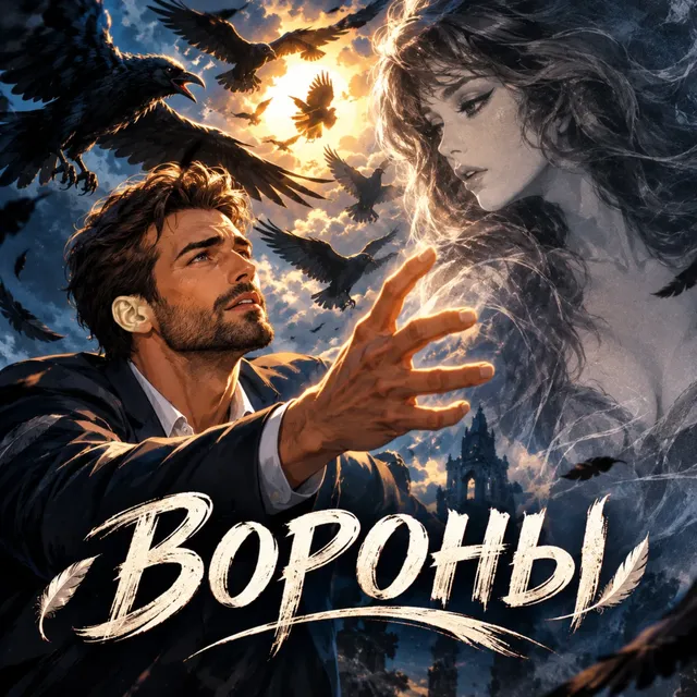 Проба пера — Вороны — обложка релиза