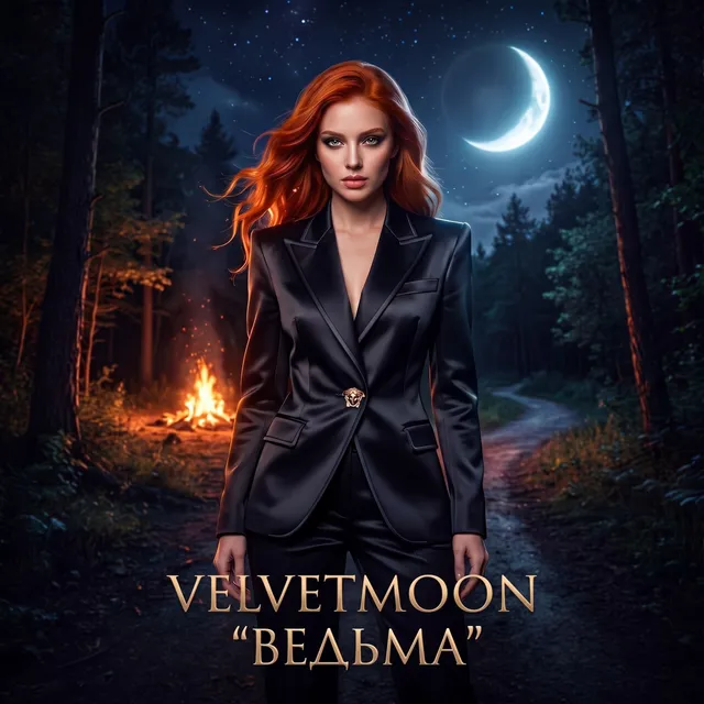 VelvetMoon — Ведьма — обложка релиза