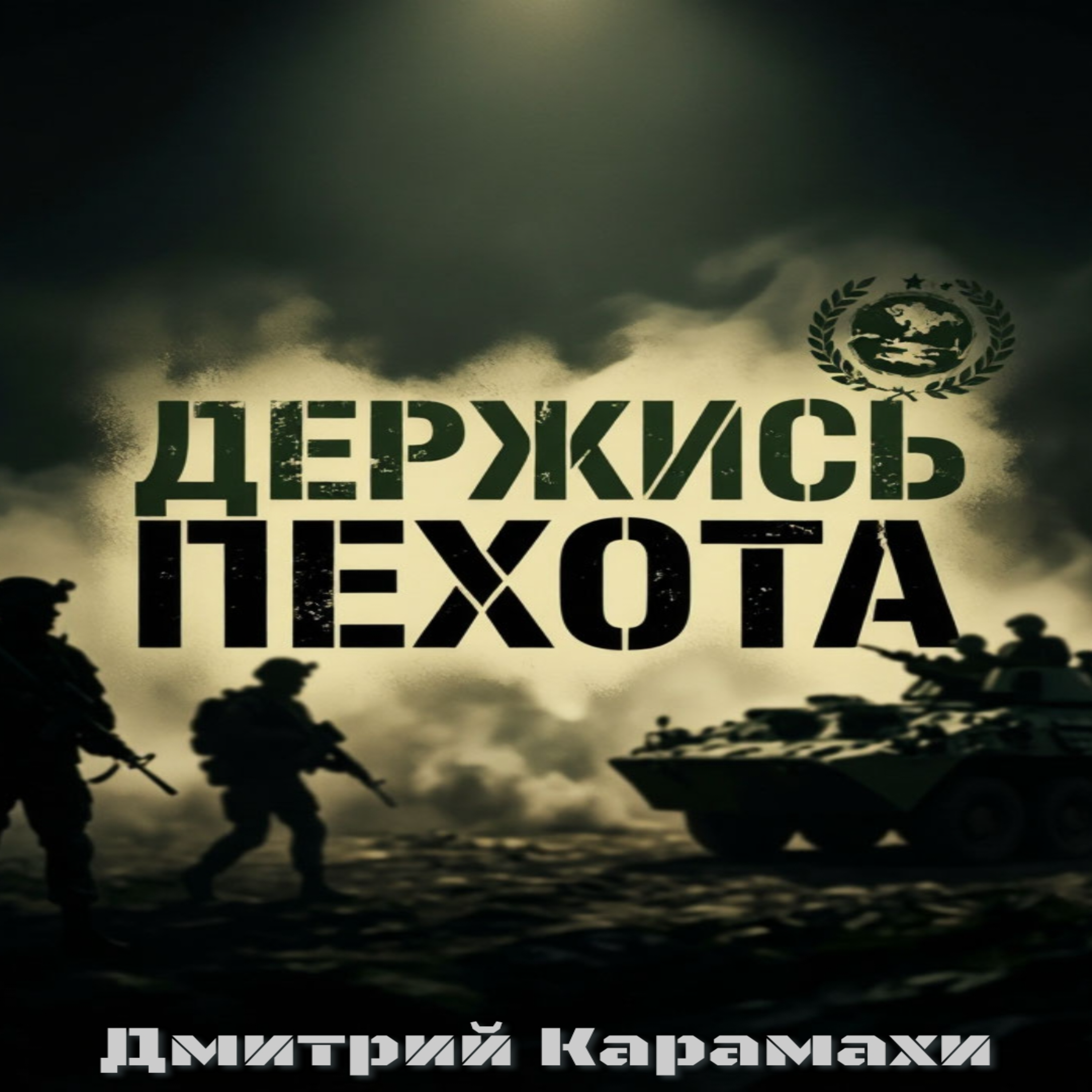 Держись пехота — обложка