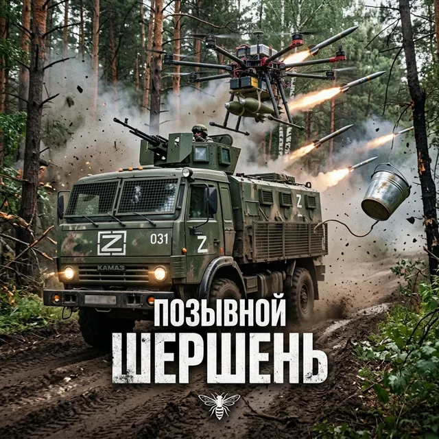 GazRock — ПОЗЫВНОЙ ШЕРШЕНЬ — обложка релиза
