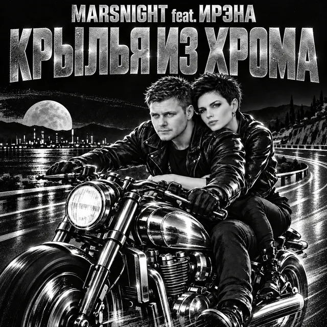 MARSNIGHT — КРЫЛЬЯ ИЗ ХРОМА — обложка релиза