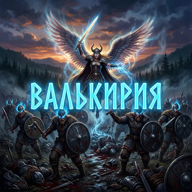 GazRock — ВАЛЬКИРИЯ — обложка релиза